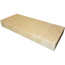 Dalle réfractaire dense 500 x 200 x 60 mm - 40 % d'alumine