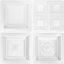 Grand Decor - Dalles de plafond en pu - plaque de stuc décor 60x60cm sélection: R210