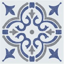 D-c-fix - dalles murales adhésives wall tiles jamila bleu 15.25x15.25cm boite de 6 - dc-fix