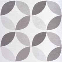 Sa wall tiles geometric style 6PCE 30,5 x 30,5CM/33X33CM avec film adh Access Deco F2703005A