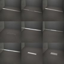 Dallmer - CeraWall Select Duschrinne 1000mm, Edelstahl poliert