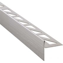 Dalsys - Gefällekeil Dusche, Gefälleprofil, Silber Duschprofil für begehbare Dusche, Edelstahl korrosionsbeständig - Gefälleprofil 148cm, Höhe 10mm,