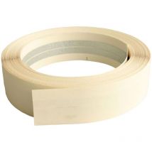 Dalsys - Kantenschutz Trockenbau Weiß 5cm x 30m, Eckschutz für Gipskartonplatten mit rostfreien Aluzinkmetallstreifen