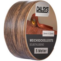 Plinthe souple autocollante plinthe adhésive, plinthe de finition pour joints dans le séjour, la cuisine, la salle de bain, en pvc synthétique