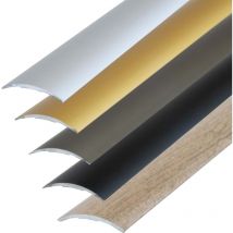 Dalsys - Profilé de compensation, autocollant - 100cm x 60mm Argenté
