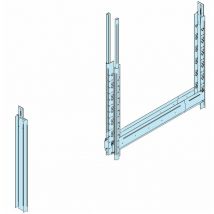 Dalsys - Schiebetürsystem Erweiterungssatz für Sonderhöhen cw 75 Silber 120cm, Höhenerweiterung in 5cm Schritten, für eine Wanddicke 100/125