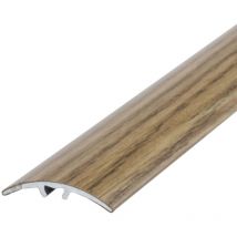 Dalsys - bergangsprofil Anpassungsprofil inkl. Befestigungsmaterial - 90cm x 40mm Eiche