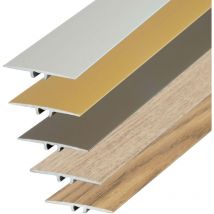 Dalsys - Bergangsprofil Flach, Inkl. Befestigungsmaterial - 90cm X 35mm Eiche Hell