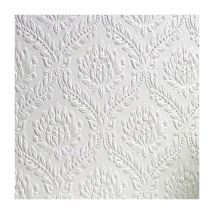 Brewster - Damask Wallpaper Paintable Luxury Textured Embossed Vinyl Dryden Anaglypta