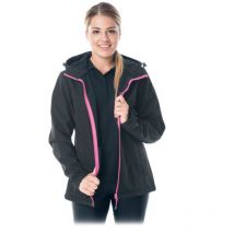 Damen Softshell Jacke schwarz xl