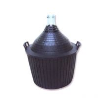 Damigiana Bocca Stretta Rivestimento Plast. l 10