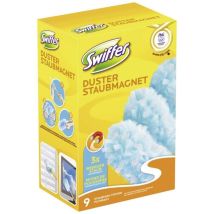 Swiffer Staubwedel Nachfüllpackung 9 Stück Hochwirksam gegen Staub Ideal für Tierhaare Kompatibel mit kurzem und XXL-Griff
