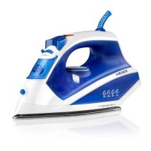 Haeger - Dampfbügeleisen steam river 2200 - 2200w - Dampf 60g - Vertikaldampf - Wassertank 260ml - Anti-Kalk - Anti-Tropf - Edelstahlsohle