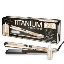 Dampfbügeleisen - Saint Algue - Premium Demeliss Titanium V2.0 Set - Hochleistungs-glättung + Intensivglanz-pflege