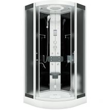 Acquavapore - Dampfdusche Duschkabine Sauna Dusche D58-03M2 80x80 cm ohne 2K Scheiben Versiegelung