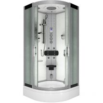 Acquavapore - Dampfdusche Duschtempel Sauna Dusche Duschkabine D46-60M3 100x100 cm ohne 2K Scheiben Versiegelung