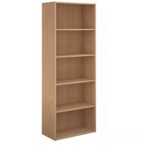 Bookcase with 4 Shelves - Beech - Dams International