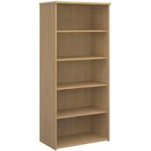 Bookcase with 4 Shelves Universal - Oak - Dams International