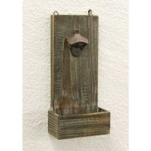 Ouvre-bouteille avec réservoir à capsules Ouvre-bière 32 cm Ouvre-bouteille mural / Type de produit: 5094