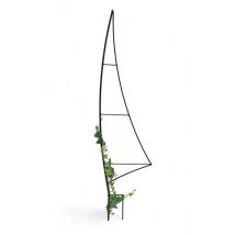 DanDiBo Supports de plantes grimpantes Jardin Métal Noir Voile Grillage Fleurs Plantes grimpantes Roses Piquets de sol Supports de fleurs Supports de