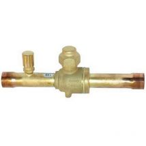 Danfoss - 009G7053 Spherical Ball valve - gbc 16s - Schrader - 5/8 - 16mm odf