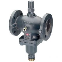 Danfoss - Durchgangsventil VFQ2 dn 20 Kvs 6,3, pn 40, gs-c 25, mit Flansch