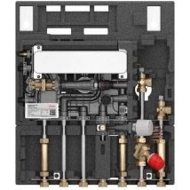 Danfoss - Wohnungsstation EvoFlat 4.0F Typ 3, 10 bar, 95 Grad c Edelstahl