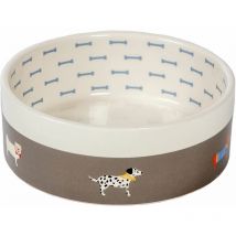 Fat Face - Danish Design Fatface Marching Dog Bowl - 729861