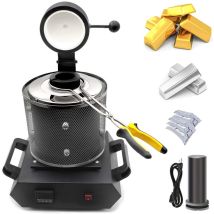 Daniu Ac110v/220v 3kg Four De Fusion D'Or Numérique Machine Capacité De Chauffage Moulage Raffinage Des Métaux Or Argent Jmax