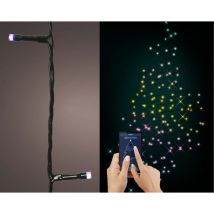 Ghirlanda led danzante bluetooth multicolore 9,9m 50l