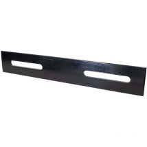 Connecteur, pièce de jonction pour grille de défilement, toit - galvanisé Noir, 25cm - Daprona