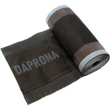 Firstband Alu 5m, Firstrolle, Gratband, Rollfirst, Dachabdichtung, Dachbelüftungsband - Anthrazit, 1 Rolle - 330mm - Daprona