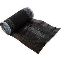Daprona - Firstband, Firstrolle Alu Super Vent 5m, Rollfirst für eine optimale Dachfirst Abdeckung, Super Butylkleber - Braun, 1 Rolle, 320mm