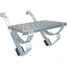 Daprona - Laufrost Set für gewellte Dachziegel, Dachtritte für Schornsteinfeger inkl. Montagematerial, tüv Rheinland zertifiziert für sichere