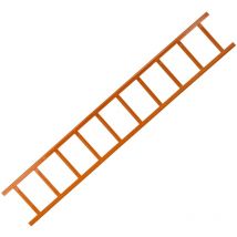 Schneefanggitter Dach, Schneeschutz, Schneefang, einfache Montage an Dachziegel, tüv Rheinland zertifiziert - 120cm Ziegelrot - Daprona