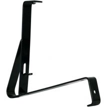Daprona - Support pour grille pare-neige, fixation pour tuiles ondulées (Frankfurter Pfanne) 32,5cm, certifié tüv Rheinland - Noir