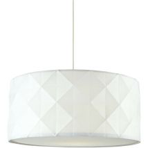 Dar Lighting - dar aisha - Pendentif Cylindrique Easy Fit Blanc