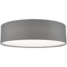 Dar cierro - Techo cilíndrico empotrado gris claro, 4x E27