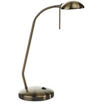 Dar journal - Lampe de table de travail en laiton antique