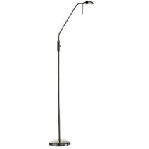 Dar Lighting - dar journal - Reading Floor Task Chrome satiné