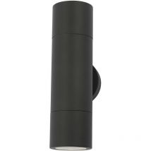 Dar ortega - Aplique Up & Down Negro IP65, 2x GU10