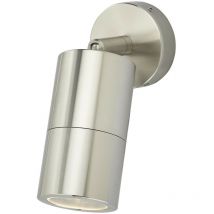 Dar ortega - Faretti Applique da parete in alluminio IP65, 1x GU10