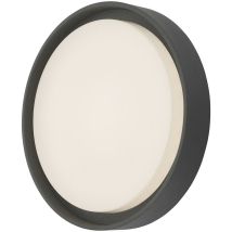 Dar ralph - Applique da esterno semplice grande led antracite IP65