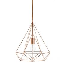 Dar sword - Lampada a sospensione Wire Frame Rame, 1x E27