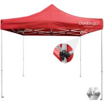 Gazebo da Giardino 3X3 Pieghevole Impermeabile in Alluminio - Dardaruga