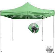 Gazebo da Giardino 3X3 Pieghevole Impermeabile in Alluminio - Dardaruga