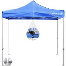 Dardaruga - Gazebo Alluminio richiudibile 3X3m Pieghevole a Fisarmonica
