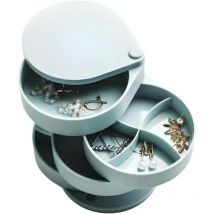Coffret à bijoux à 2 niveaux en velours vert foncé pour femmes, boucles d'oreilles, colliers, montres, avec serrure et clé
