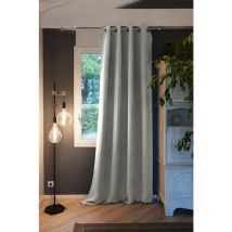 Darker - Rideau Occultant 140x280cm Coloris Gris clair