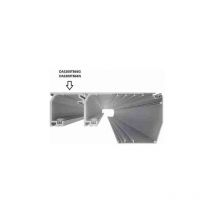 DAS200TB66N Coffre télescopique supplémentaire l 6650Mm Euras C0 das Ditec entrematic DAS200TB66N